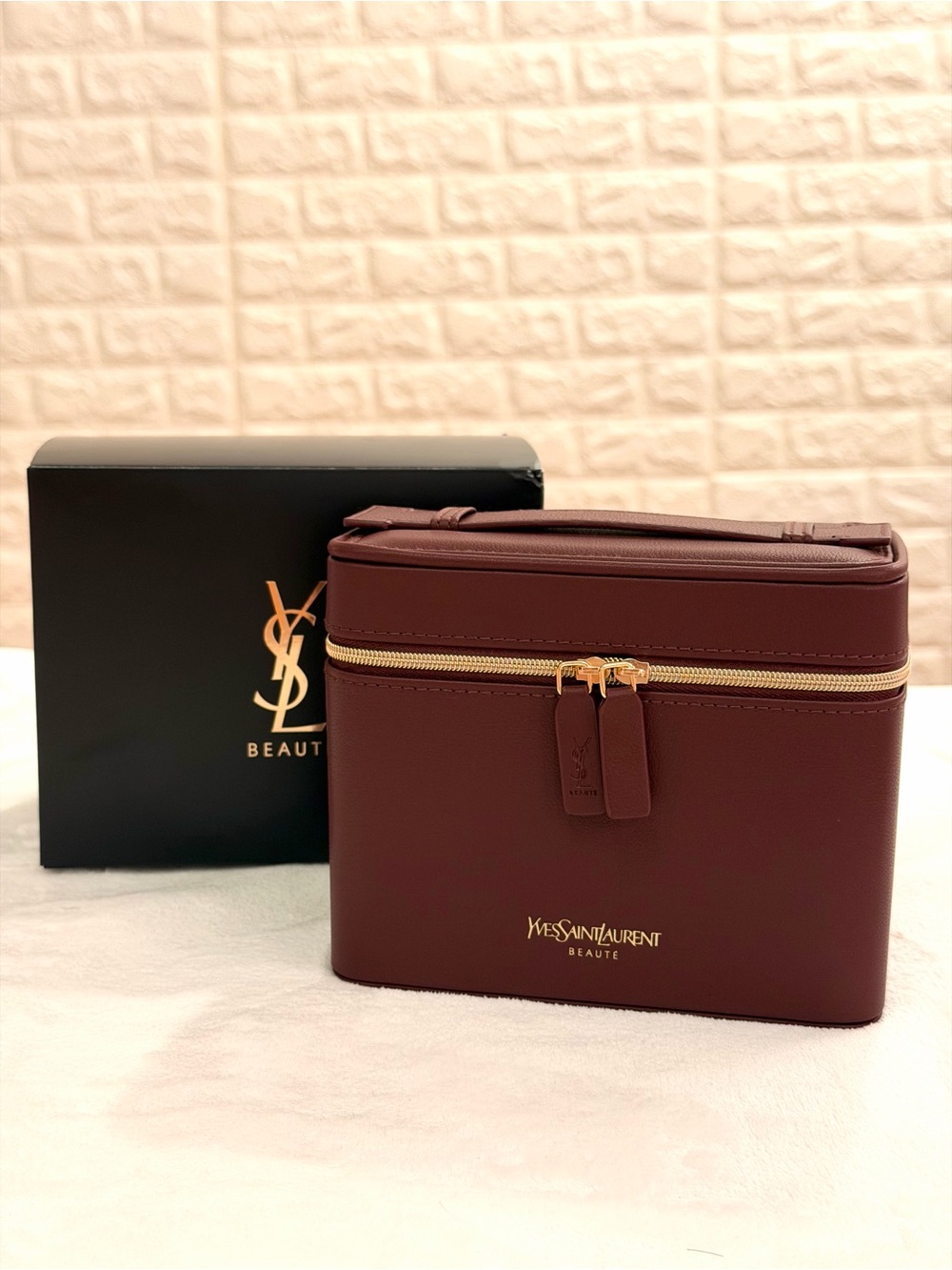 Yves Saint Laurent Beauty Cosmetic Bag Toiletry Bag